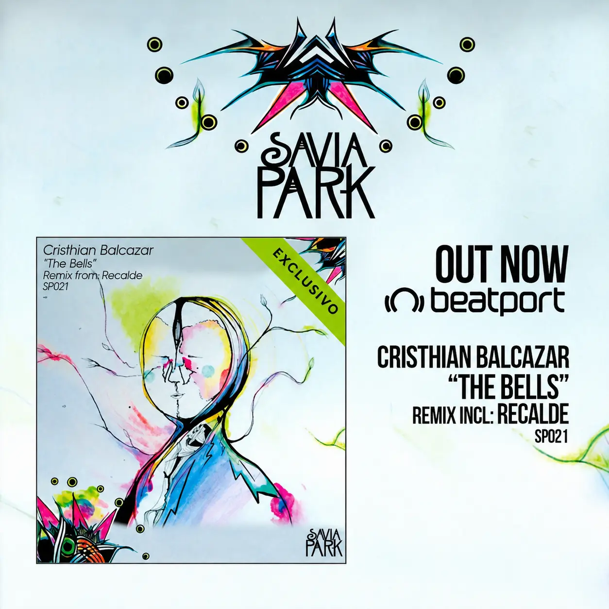 Cristhian Balcazar The Bells release on Savia Park out now on Beatport