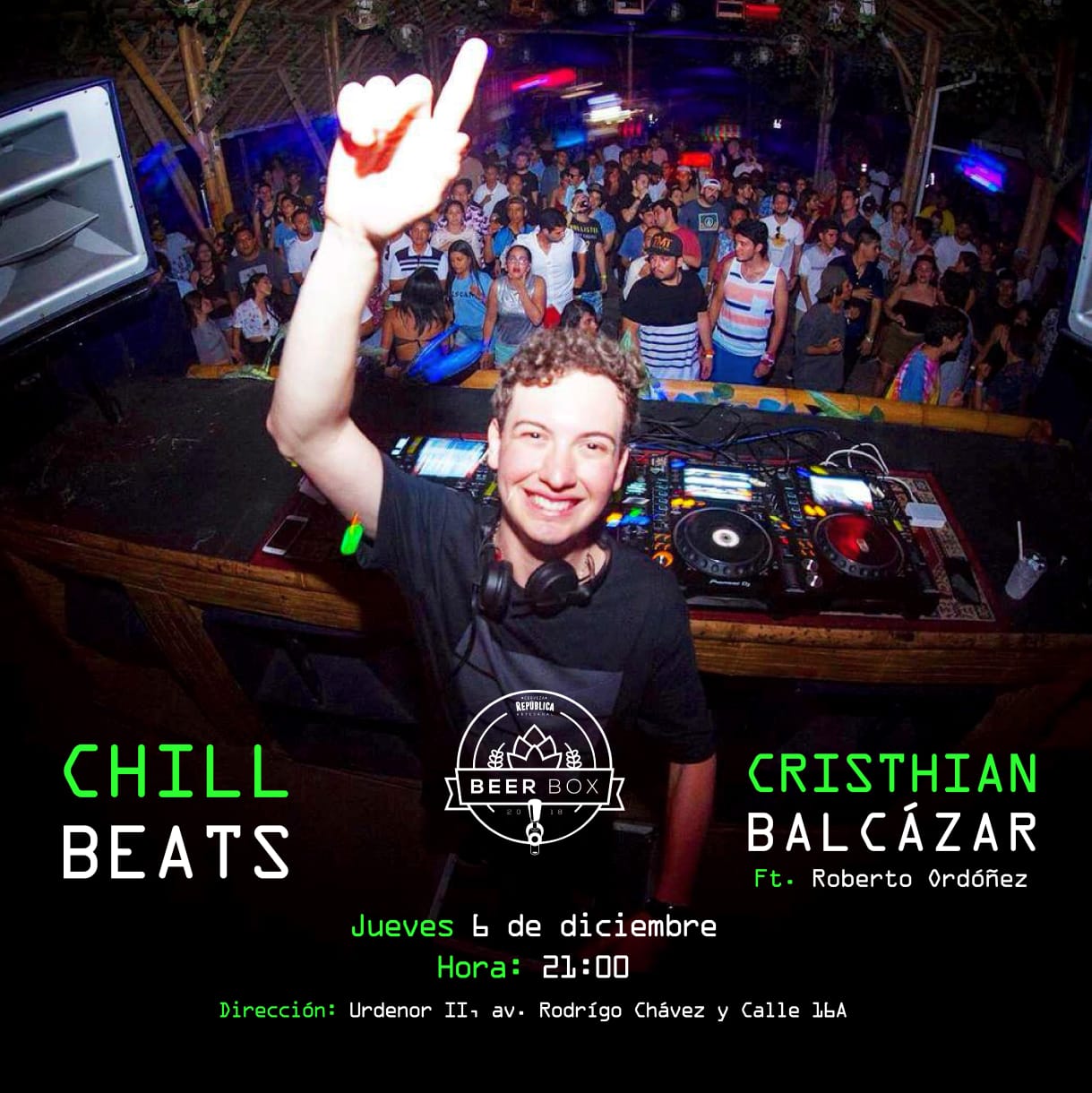 Chill Beats Beer Box