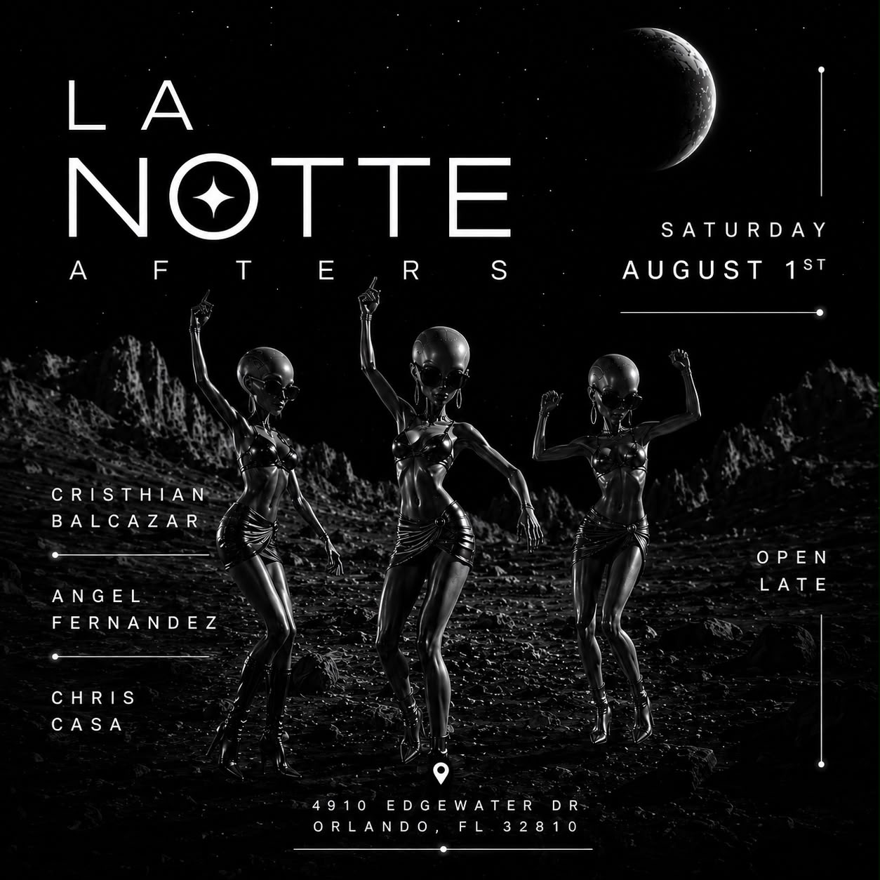 La Notte Afters Orlando Aug01